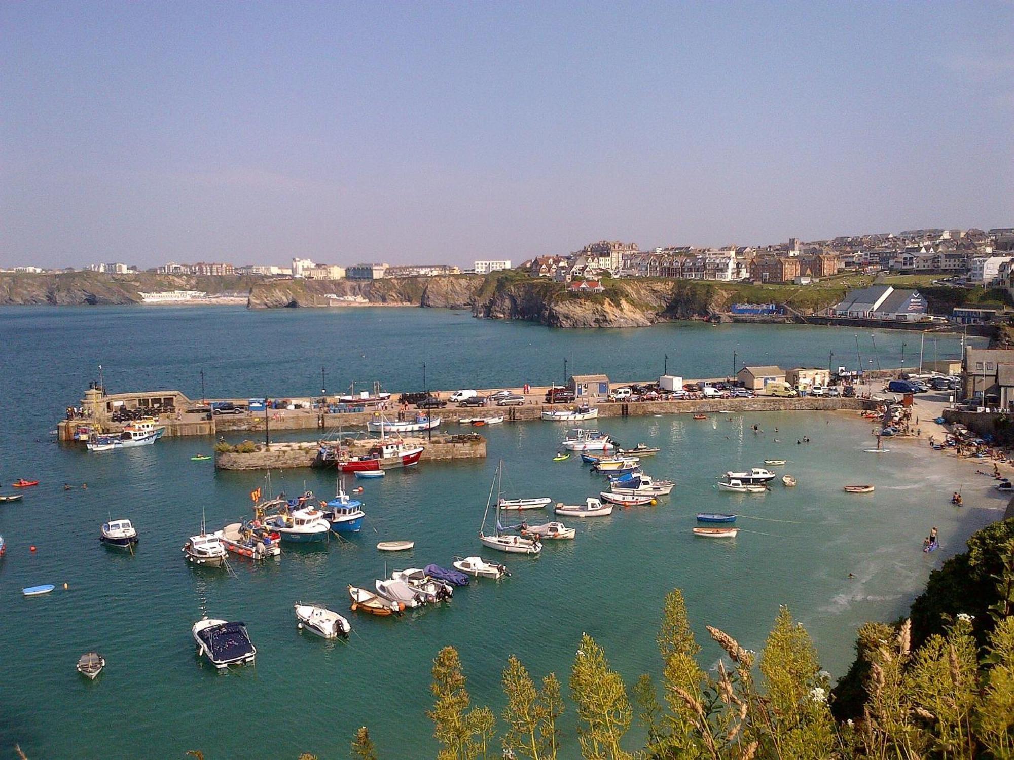 1 Harbour View Apartment Newquay  Bagian luar foto