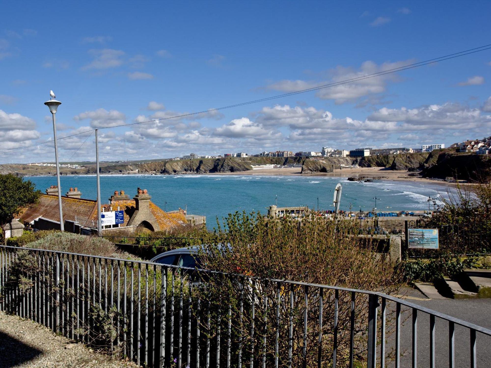 1 Harbour View Apartment Newquay  Bagian luar foto