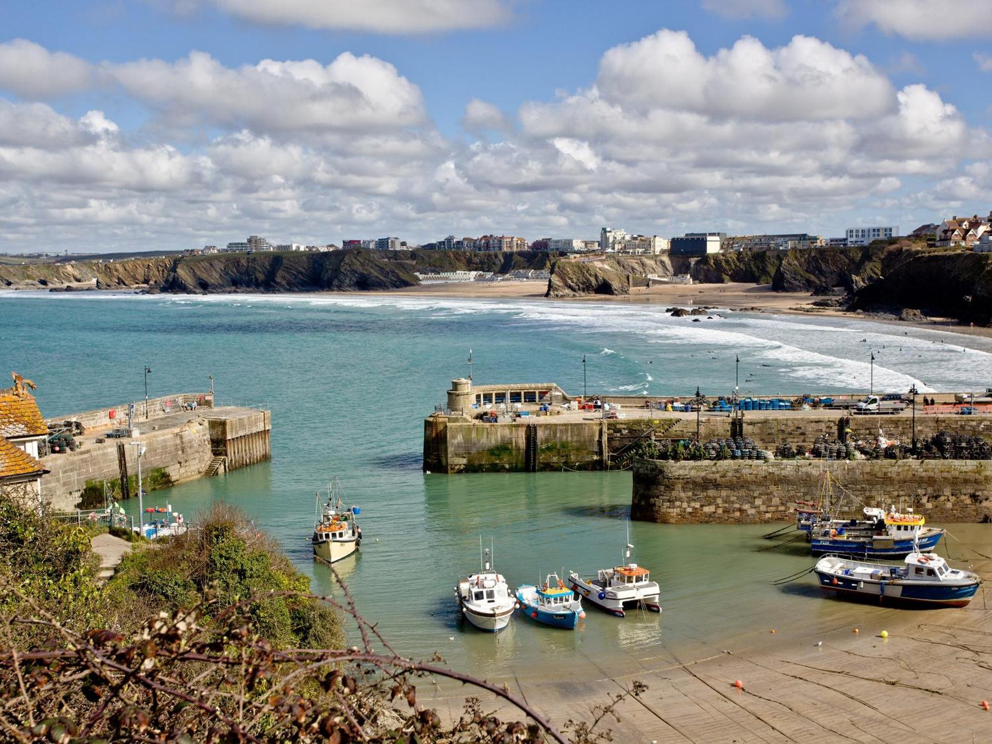 1 Harbour View Apartment Newquay  Bagian luar foto